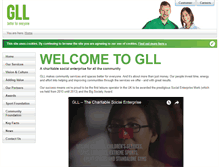 Tablet Screenshot of gll.org